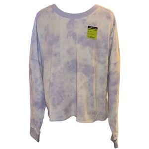 NWT-Tek Gear OversizedTie-Dye Sweatshirt, P2P:28”, L:24”